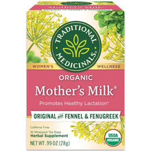 Load image into Gallery viewer, Traditional Medicinals Organic Mother's Milk Tea