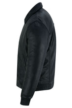 Load image into Gallery viewer, Traveler Men's Fashion Black Leather Jacket