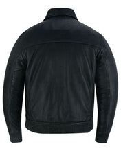 Load image into Gallery viewer, Traveler Men's Fashion Black Leather Jacket