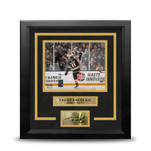Load image into Gallery viewer, Trent Frederic Goal Celebration Boston Bruins 11" x 14" Framed Hockey Photo with Engraved Autograph