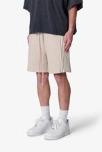 Load image into Gallery viewer, Tricot Striped Sweatshorts - Tan