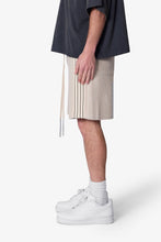 Load image into Gallery viewer, Tricot Striped Sweatshorts - Tan