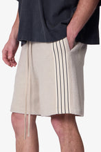 Load image into Gallery viewer, Tricot Striped Sweatshorts - Tan