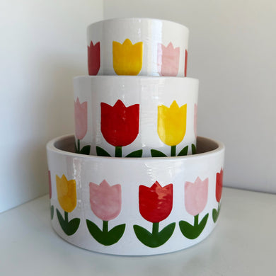 Tulip Fever Hand Poured Candle & Vase