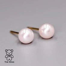 Load image into Gallery viewer, Two Ways Akoya Pearl Stud Earrings &amp; Australian Black Opal Drop Earrings 18K Yellow Gold