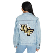 Load image into Gallery viewer, UCF Logo Denim Jacket