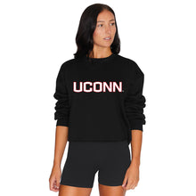 Load image into Gallery viewer, UConn Black Crewneck