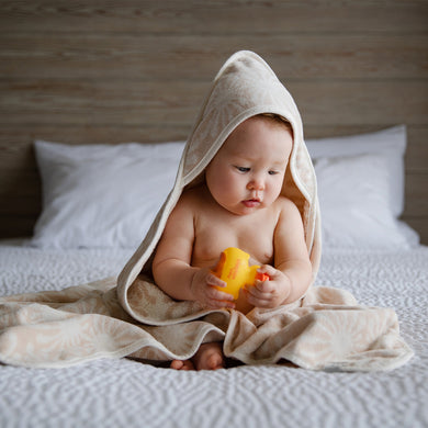 Up At Dawn Kids Hooded Towel
