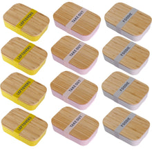 Load image into Gallery viewer, Ultimate Meal Prep 12 Pack of Bamboo Lunch Boxes