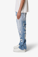 Load image into Gallery viewer, Ultra Baggy Better Repaired Denim - Light Blue