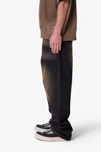 Load image into Gallery viewer, Ultra Baggy Dried Denim - Washed Black
