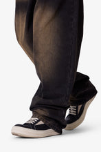 Load image into Gallery viewer, Ultra Baggy Dried Denim - Washed Black