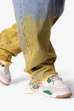 Load image into Gallery viewer, Ultra Baggy Dual Gradient Washed Denim - Blue
