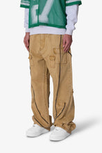 Load image into Gallery viewer, Ultra Baggy Grid Lock Denim - Brown