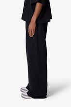 Load image into Gallery viewer, Ultra Baggy Heavy Fleece Sweatpants - Washed Black