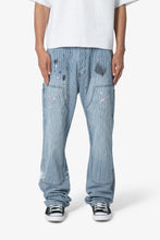 Load image into Gallery viewer, Ultra Baggy Jacquard Carpenter Pants - Grey