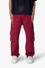 Load image into Gallery viewer, Ultra Baggy Pocketeer Denim - Burgundy