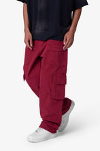Load image into Gallery viewer, Ultra Baggy Pocketeer Denim - Burgundy