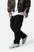 Load image into Gallery viewer, Ultra Baggy Vintage Cargo Pants - Black
