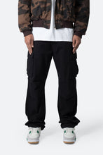 Load image into Gallery viewer, Ultra Baggy Vintage Cargo Pants - Black