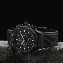 Load image into Gallery viewer, AX108RB - AMBASSADOR X BLACK / BLACK / RUBBER BAND