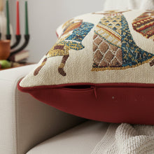 Load image into Gallery viewer, DaDa Bedding Dancing Women African Dreams Tapestry Throw Pillow Covers 16" x 16"