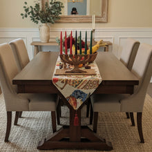 Load image into Gallery viewer, DaDa Bedding Dancing Women African Dreams Elegant Woven Tapestry Dining Table Runner (18117)