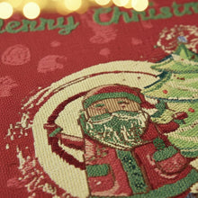 Load image into Gallery viewer, DaDa Bedding Set of 4-Pieces Red Santa Claus Christmas Tapestry Placemats 13” x 19” (17615)