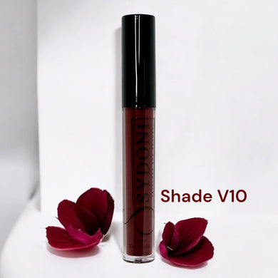 SHADE V10 LUSTRE VINYL FINISH LIPGLOSS - Deep Rich Plum