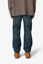 Load image into Gallery viewer, V726 Distressed Baggy Denim - Medium Blue