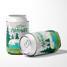 Load image into Gallery viewer, Let's Adventure Glamping Trailer Can or Bottle Hugger VHA3003CC