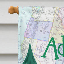 Load image into Gallery viewer, Let's Adventure Glamping Trailer Flag Canvas House Size VHA3003CHF