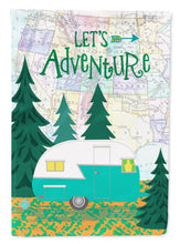 Load image into Gallery viewer, Let's Adventure Glamping Trailer Flag Canvas House Size VHA3003CHF