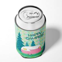 Load image into Gallery viewer, Happy Campers Glamping Trailer Can or Bottle Hugger VHA3004CC