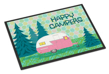 Load image into Gallery viewer, Happy Campers Glamping Trailer Doormat - 24x36 Decorative Floor Mat – Indoor/Outdoor Rug with Artistic Flair VHA3004JMAT