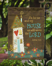 Load image into Gallery viewer, As For Me And My House Garden Flag - Outdoor Decorative Yard Flag VHA3005GF