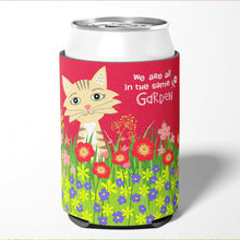 Load image into Gallery viewer, Garden Cat Can or Bottle Hugger VHA3009CC