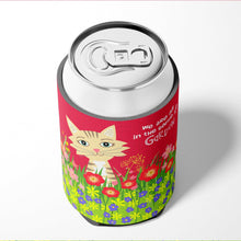 Load image into Gallery viewer, Garden Cat Can or Bottle Hugger VHA3009CC