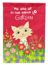 Load image into Gallery viewer, Garden Cat Flag Canvas House Size VHA3009CHF