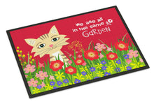 Load image into Gallery viewer, Garden Cat Doormat - 24x36 Decorative Floor Mat – Indoor/Outdoor Rug with Artistic Flair VHA3009JMAT