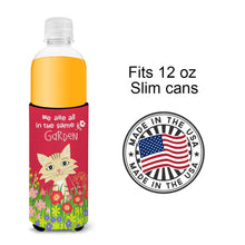Load image into Gallery viewer, Garden Cat  Slim Can Hugger – Fun &amp; Functional Drink Coolers VHA3009MUK