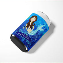Load image into Gallery viewer, Welcome Mermaid Can or Bottle Hugger VHA3010CC