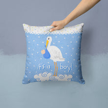 Load image into Gallery viewer, It's a Baby Boy Throw Pillow - 14x14 Decorative Pillow – Art for Your Home &amp; Patio VHA3012PW1414