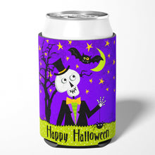 Load image into Gallery viewer, Happy Halloween Skeleton Can or Bottle Hugger VHA3014CC