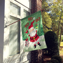 Load image into Gallery viewer, Merry Christmas Santa Claus Ho Ho Ho Flag Canvas House Size VHA3016CHF