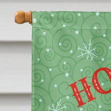 Load image into Gallery viewer, Merry Christmas Santa Claus Ho Ho Ho Flag Canvas House Size VHA3016CHF
