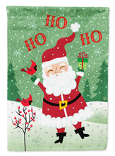 Load image into Gallery viewer, Merry Christmas Santa Claus Ho Ho Ho Flag Canvas House Size VHA3016CHF
