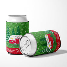 Load image into Gallery viewer, Christmas Vintage Glamping Trailer Can or Bottle Hugger VHA3018CC