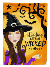 Load image into Gallery viewer, Halloween Wicked Witch Flag Canvas House Size VHA3019CHF