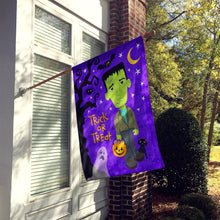 Load image into Gallery viewer, Halloween Frankie Frankenstein Flag Canvas House Size VHA3021CHF